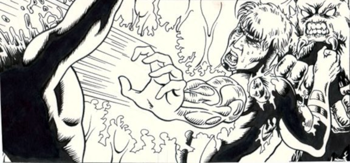 Comic Art Brightfist of Exodus Conquest Publishing